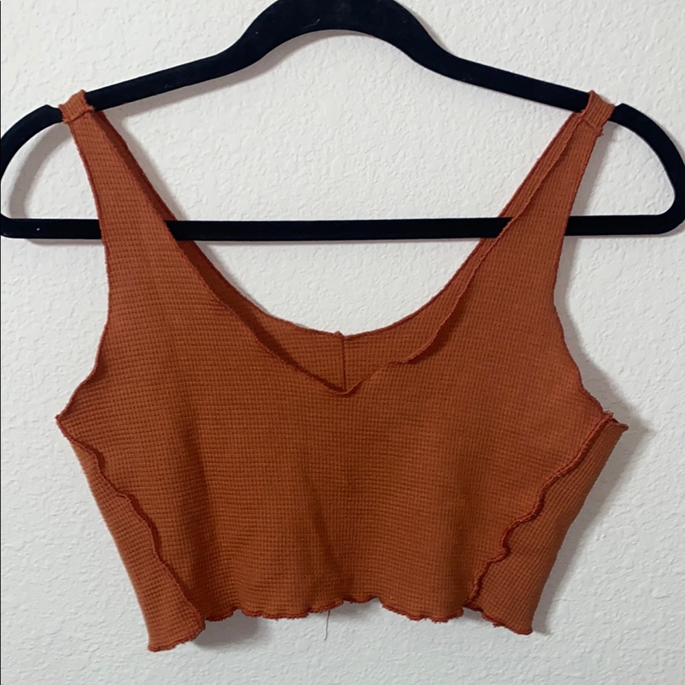 🐛Out from under Rust Orange Women's Top!